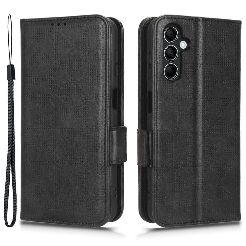 For Samsung Galaxy M14 5G PU Leather Phone Wallet Case Imprinted Triangle Stand Phone Cover For Samsung Galaxy M14 5G PU Leather Phone Wallet Case Imprinted Triangle Stand Phone Cover